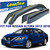 GOODYEAR In-Channel Window Deflectors Shatterproof - GY003483