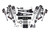 2014-2018 Ram 2500 4wd 4" Radius Arm Suspension Lift Kit, 2.5" Rear, Coil Spring - BDS1762PES