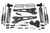 2023-2026 Ford F250/F350 4wd 5" Radius Arm Suspension Lift Kit, 3" Rear, Block, - BDS2203H