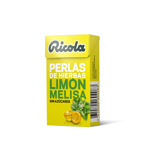 Ricola perlas sin azúcar 25 g limón