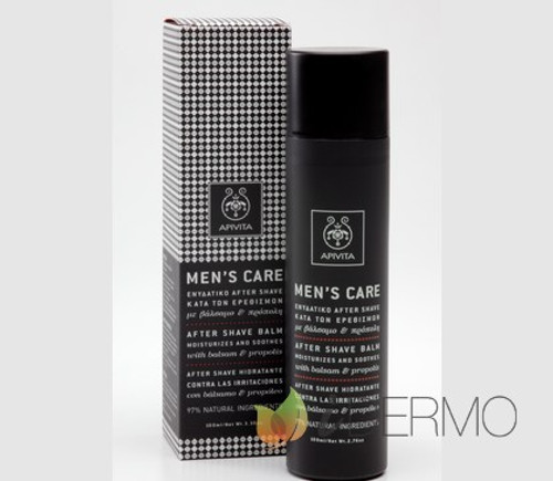 Apivita crema para después del afeitado con bálsamo & propóleo
