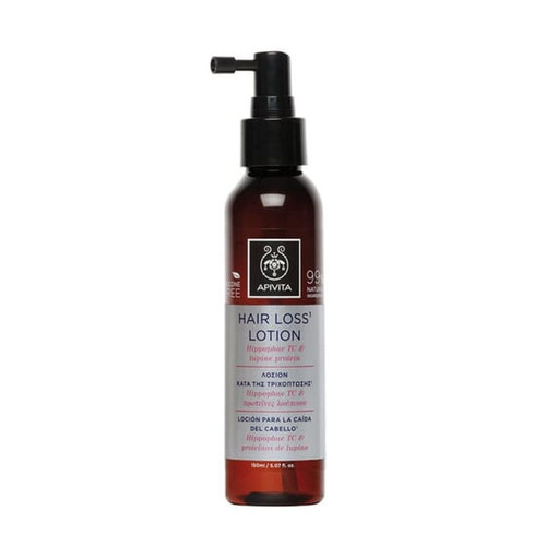 Apivita loción para la caída del cabello con hippophae tc & proteínas de lupino
