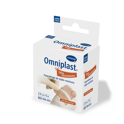 Hartmann omniplast 5 m x 2,5 cm blanco