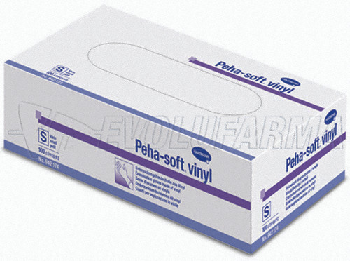 Hartmann peha-soft vinyl. 100 UDS. talla s (6-7).