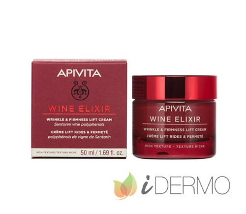 Apivita wine elixir rica con polifenoles de la vid de santorini
