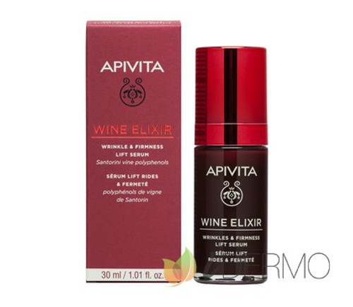 Apivita wine elixir sérum con polifenoles de la vid de santorini