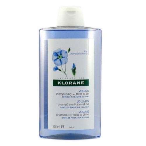 Klorane champú a las fibras de lino 400 mL
