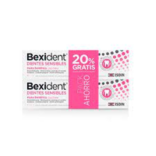 Bexident dientes sensibles pasta duo 75 mL