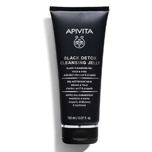 Apivita black detox cleansing jelly