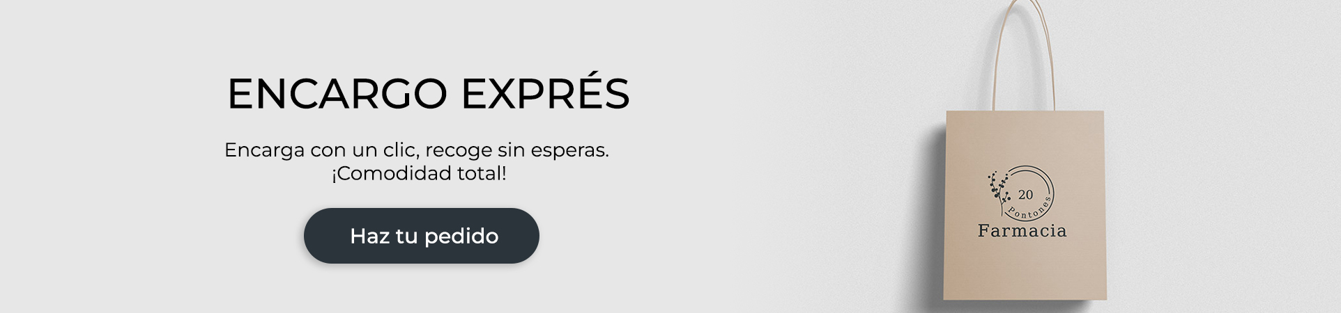 Encargo exprés - Farmacia Pontones 20