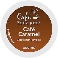 Cafe Escapes Cafe Caramel K Cup Pods Coffee Crazy