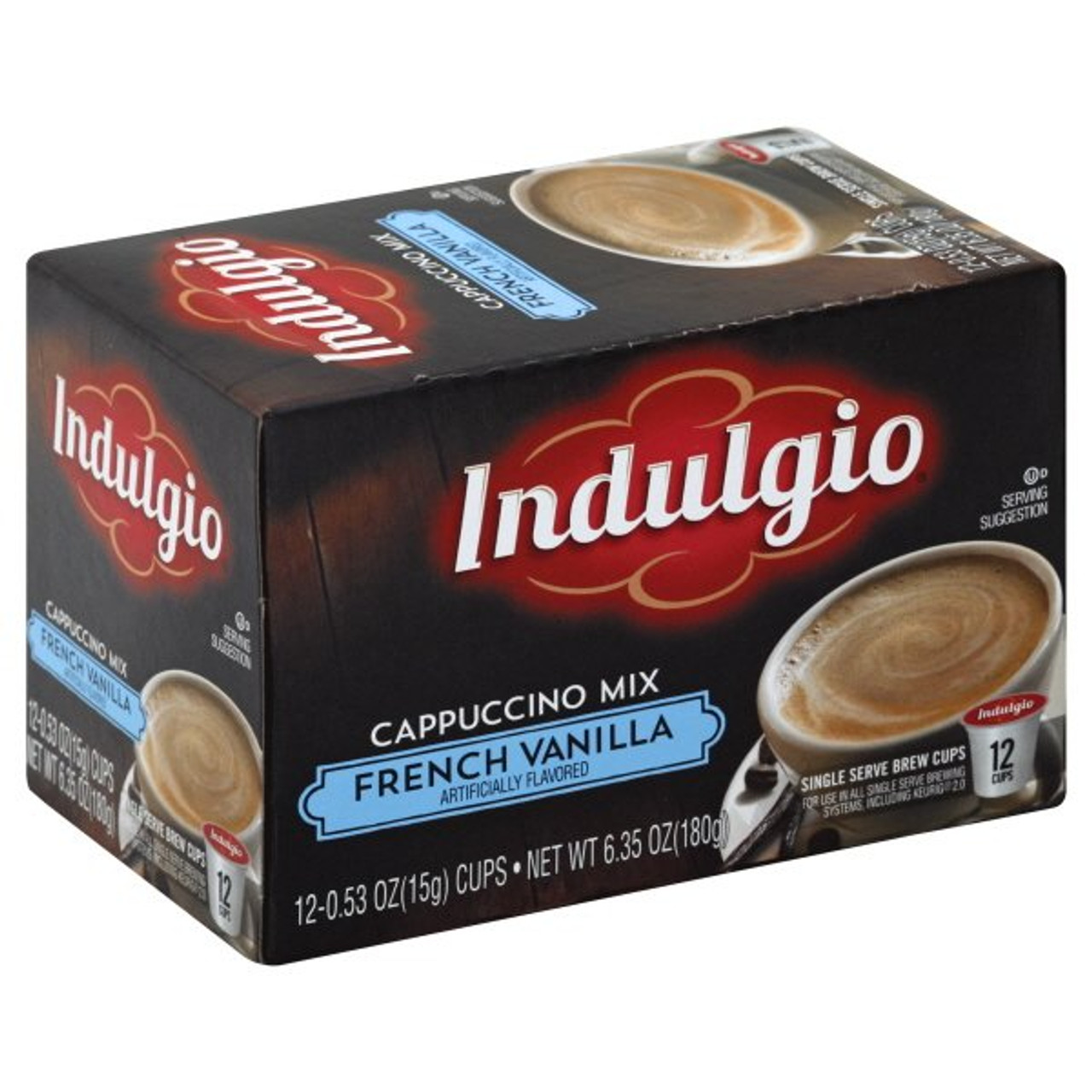 Cappuccino vanille française, capsules K-Cup