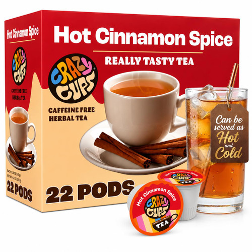 Crazy Cups Hot Cinnamon Spice Tea Pods