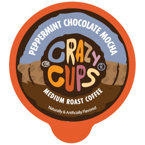 Peppermint, Chocolate and Mocha flavored Medium Roast Coffee