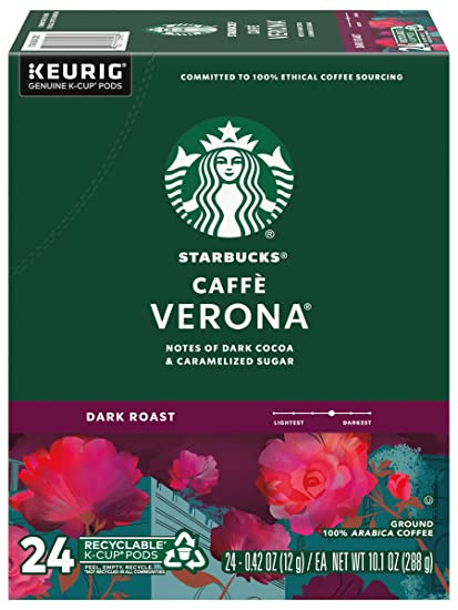 Starbucks Verona Blend K Cup Pods
