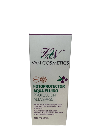 VAN COSMETICS FOTOPROTECTOR AQUA FLUIDO SPF 50