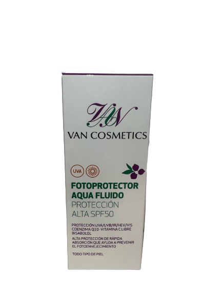 VAN COSMETICS FOTOPROTECTOR AQUA FLUIDO SPF 50