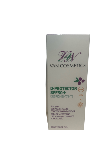 VAN COSMETICS D-PROTECTOR SPF 50+ DESPIGMENTANTE