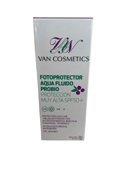 VAN COSMETICS FOTOPROTECTOR AQUA FLUIDO PROBIO 50 ML