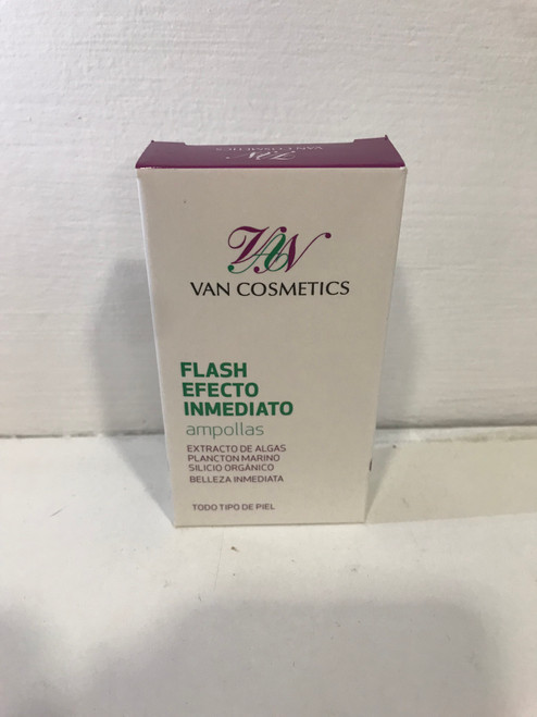 VAN COSMETICS FLASH EFECTO INMEDIATO 2 AMPOLLAS