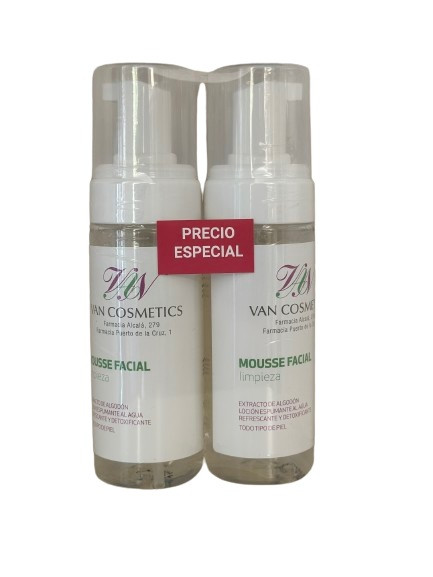 VAN COSMETICS DUPLO ESPUMA PURIFICANTE
