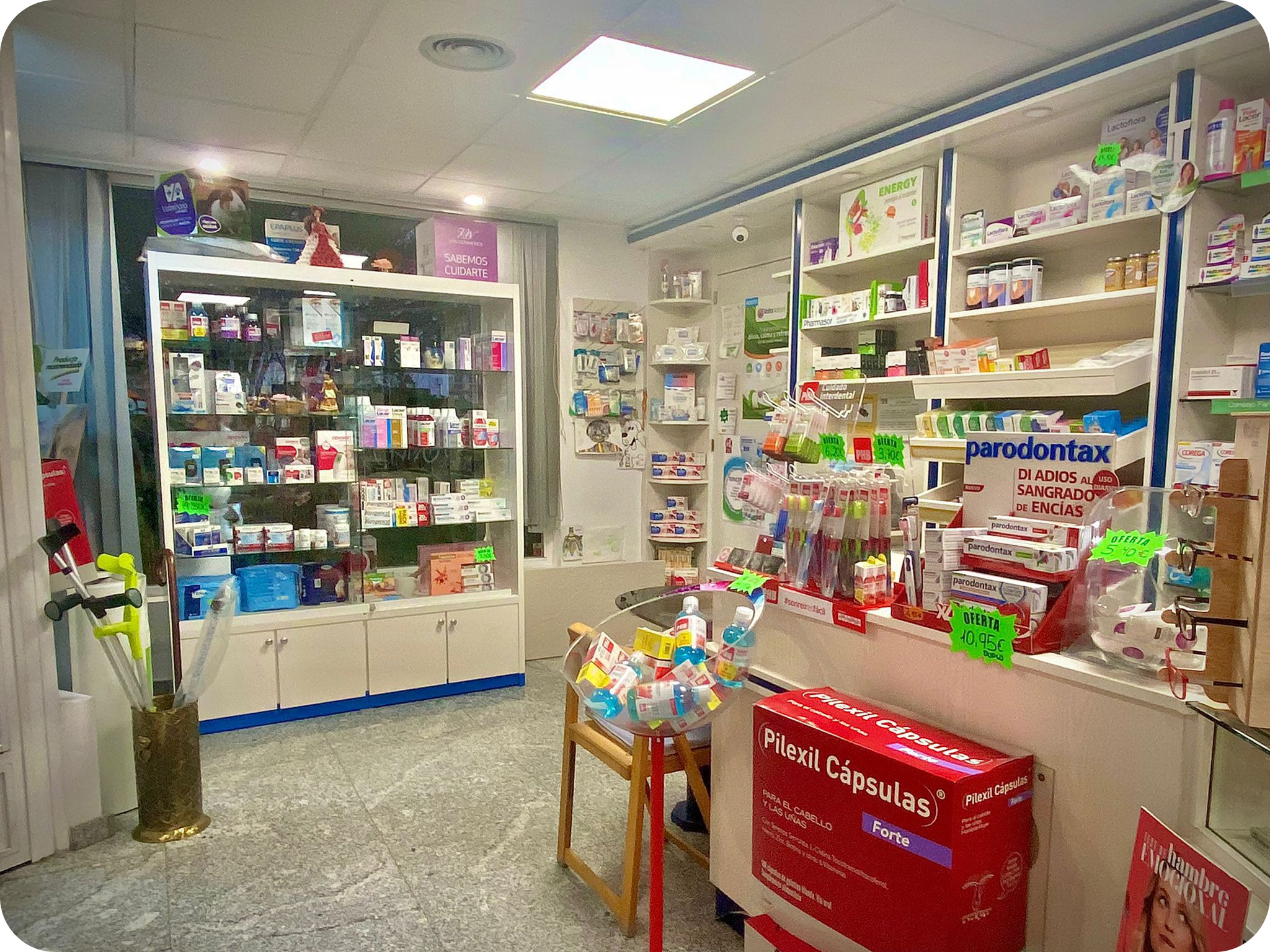 Exterior de la Farmacia Fra, en A Coruña