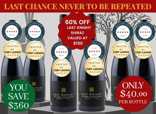 Last Knight Shiraz 6 Pack