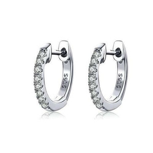 Wholesale Cubic Zirconia Small Hoop Minimalist Design 925 Sterling Silver Jewelry Huggie Earrings - A392-sear0297 Wholesale Cubic Zirconia Small Hoop Minimalist Design 925 Sterling Silver Jewelry Huggie Earrings - A392-sear0297