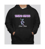 Youth Black "Rising Starz" Hood Sweat (Name Option)