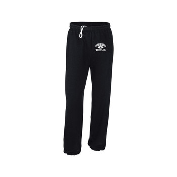 Unisex Black "Norwalk Wrestling" Sweatpants