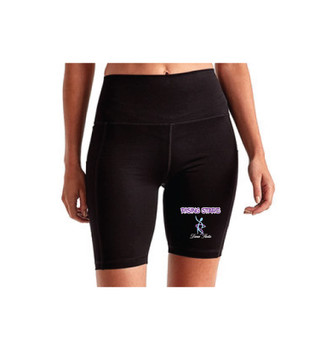 Ladies Black "Rising Starz" Performance Short