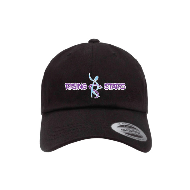 Unisex Black "Rising Starz" Low Profile Hat