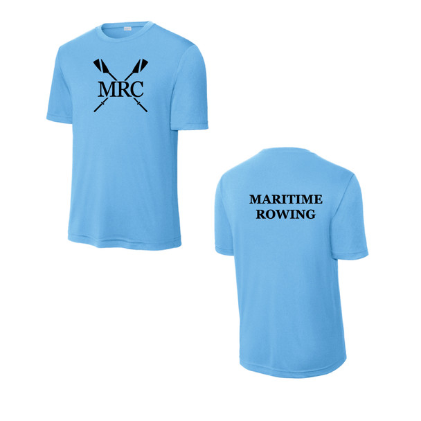 MRC Unisex Carolina Blue Wicking Tee