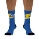 "Zeus" Royal Blue Polyester/Nylon Stretch Socks