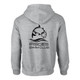 Unisex Sport Gray Pullover Hooded Sweatshirt