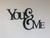 You & Me - Metal Wall Art