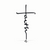 Faith Cross - Metal Wall Sign