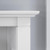 Tall 5 Shelf Bookcase In Pure White Oak Modern Farmhouse