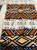 Handmade, Coffee Table Runner, Orange Bologan, Wax Print