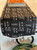 Handmade, Coffee Table Runner, Black Mudcloth, Wax Print