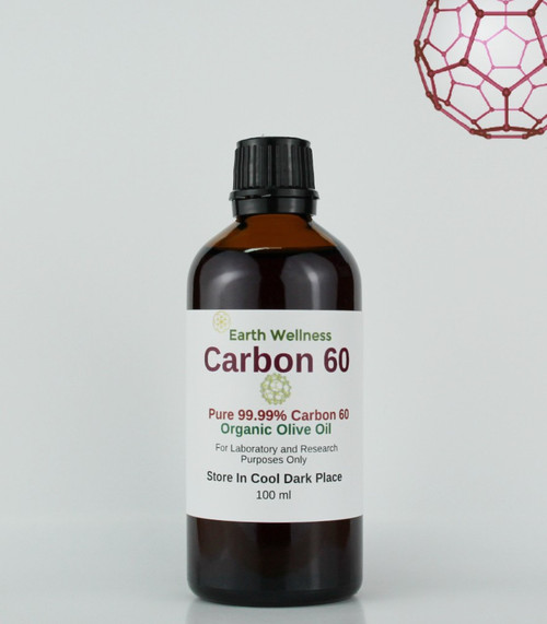 Carbon 60 HIGH PURITY 99.99% Organic Olive Oil C60 100 ml