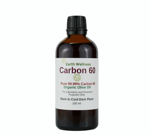 Carbon 60 HIGH PURITY 99.99% Organic Olive Oil C60 100 ml