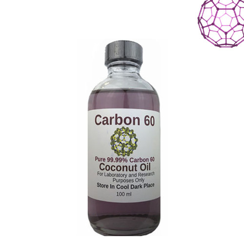 Carbon 60 HIGH PURITY 99.99% Coconut Oil C60 100 ml
