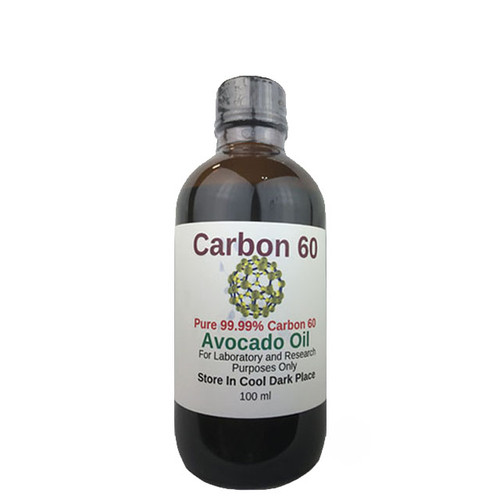 Carbon 60 HIGH PURITY 99.99% Avocado Oil C60 100 ml