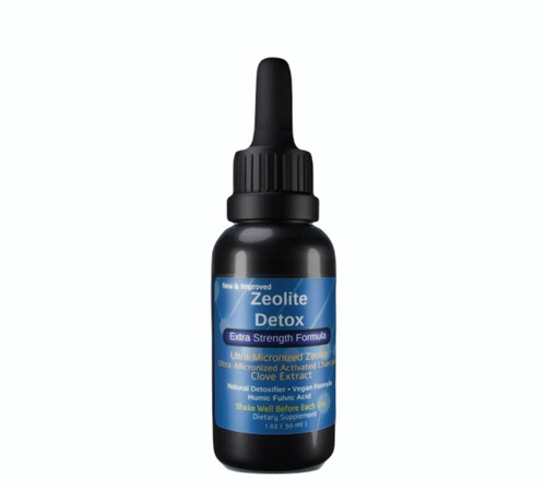 Liquified Zeolite Vegan Zeolite Liquid Detox Extra Strength 1 Oz Glass Bottle Liquified Zeolite Vegan Zeolite Liquid Detox Extra Strength 1 Oz Glass Bottle