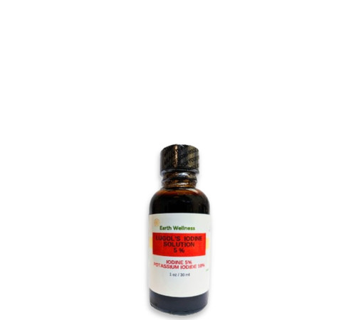 Lugol's Solution 5%, 1 oz Bottle