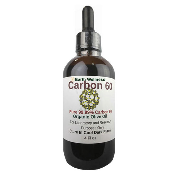 Carbon 60 HIGH PURITY 99.99% Organic Olive Oil C60 4oz