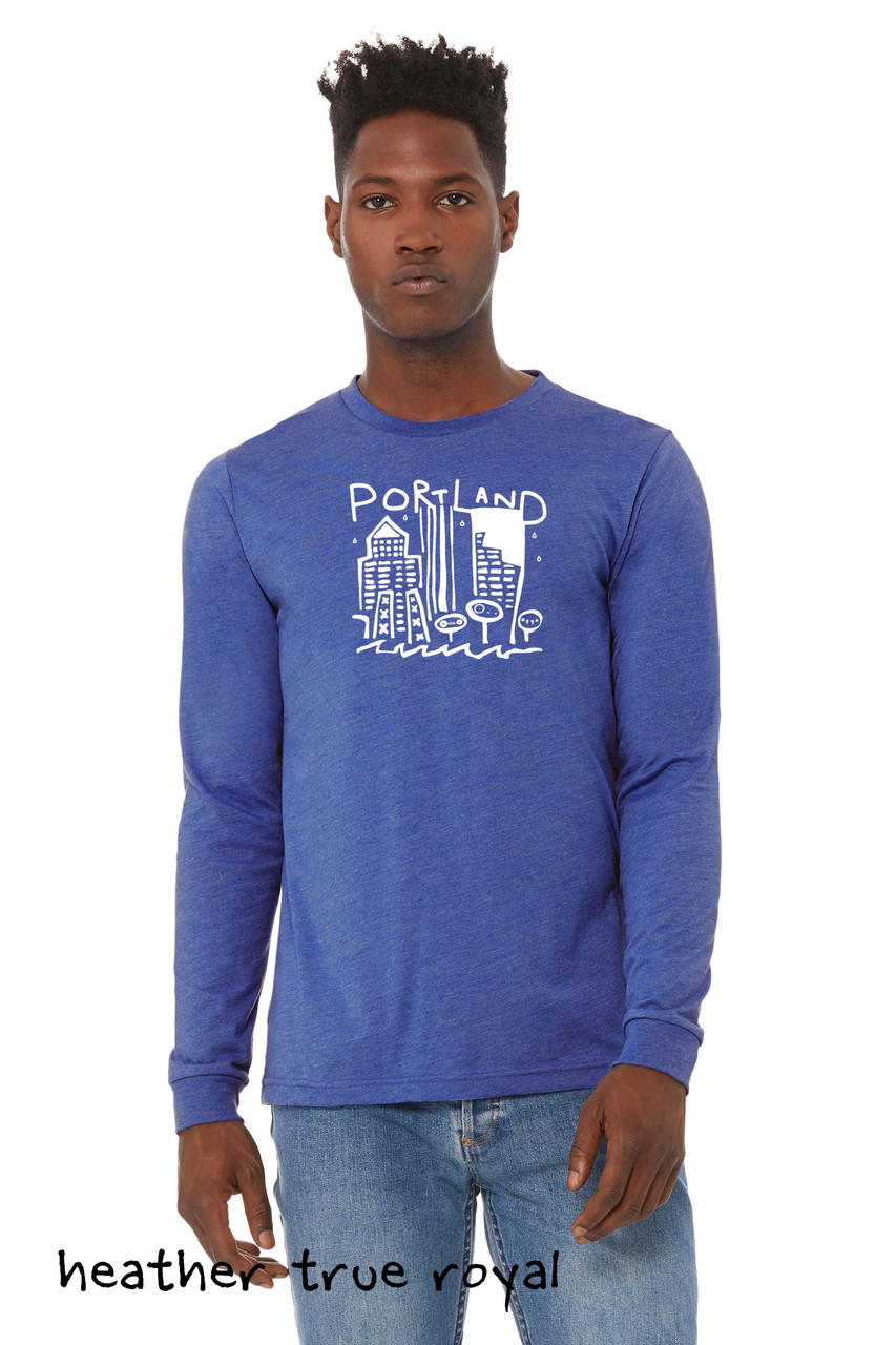 custom dress shirts portland oregon Portland, OR Sketch T-Shirt – Hand-Drawn Skyline Graphic Tee, PDX Oregon  Shirt