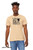 Portland sketch shirt hand drawn skyline graphic on tan Bella Canvas 3001 tee.