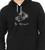 Close up of be patient bee hoodie funny nurse gift sick bee with thermometer healthcare humor hoodie.